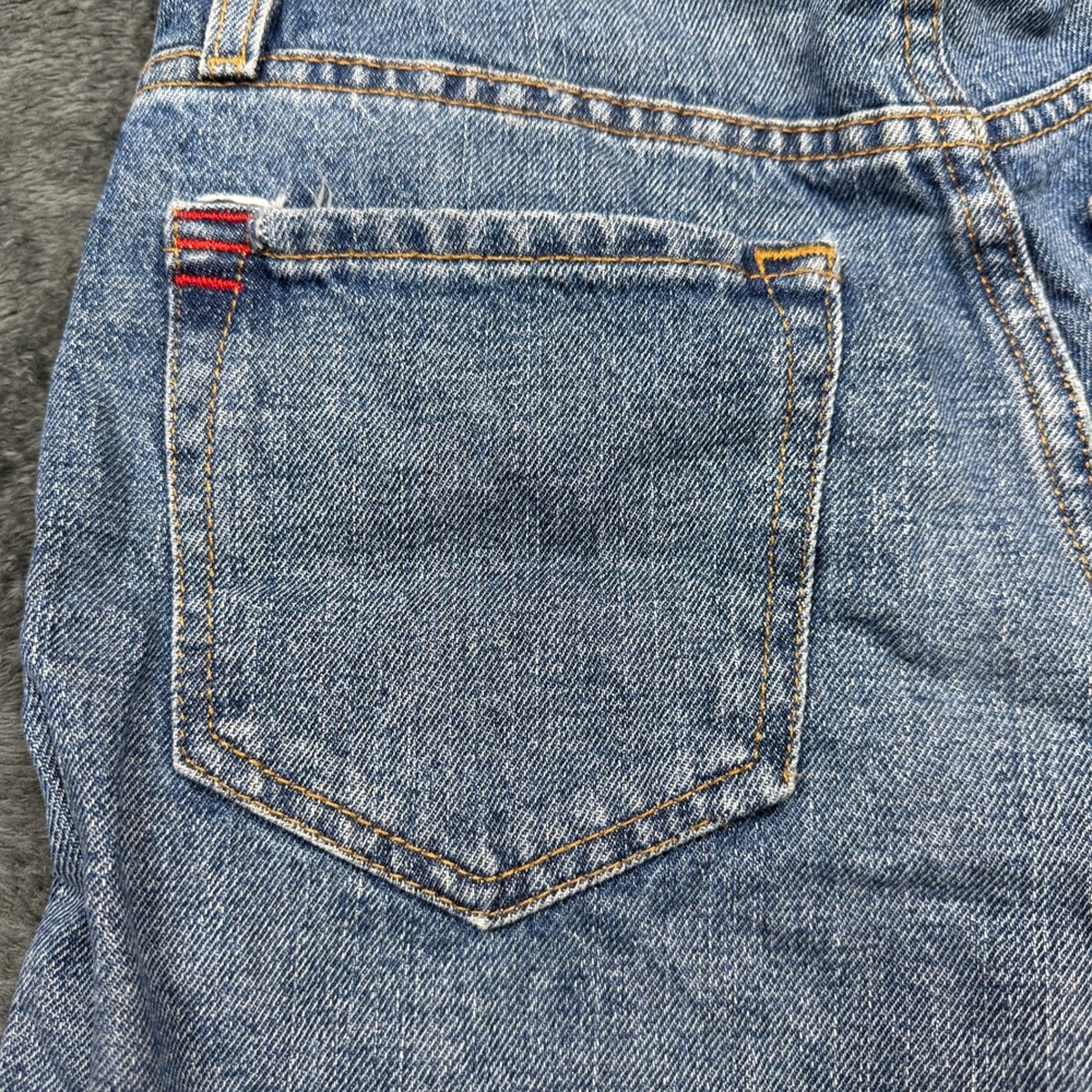 BDG Urban Outfitters  Size 26 Mom High Rise Denim Shorts Blue Wash Cuffed‎ - Picture 10 of 12